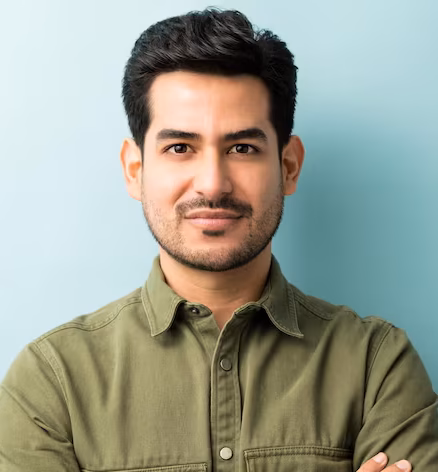 closeup young hispanic man casuals studio 662251 600