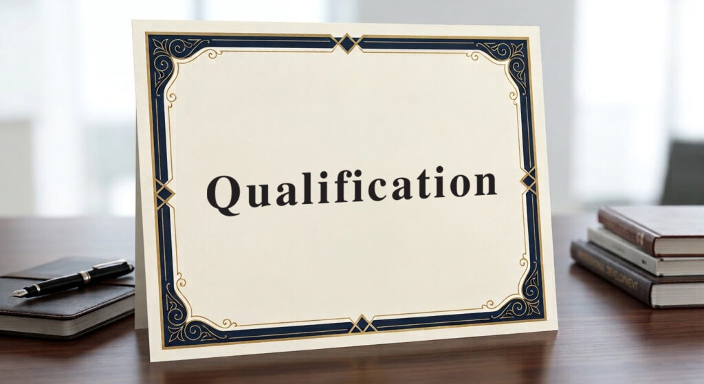 qualification
